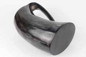 Genuine Buffalo Horn Drinking Mug Handcrafted Viking Horn Mug Natural Horn <b>Beer</b> Cup Medieval Tavern Mug Gift - Product Image 3