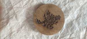 Custom Sublimation Blanks <b>Wood</b> Round Eco-Friendly Modern Design Drink Coaster <b>Table</b> <b>Mat</b> - Product Image 2