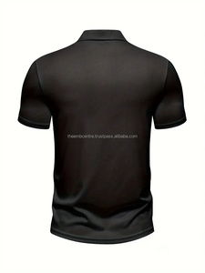 Precio al por mayor camiseta de los hombres baratos logotipo personalizado superventas de secado rápido hombres camiseta polos, polos de los hombres - Product Image 3