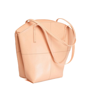 Sac fourre-tout chic pour femme en cuir véritable grande capacité, option de personnalisation, sac à main avec fermeture éclair, look polyvalent et unique pour femme - Product Image 4