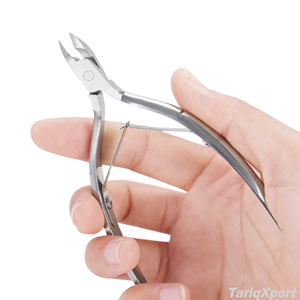 Professional Silver <b>Cuticle</b> Nipper Stainless Steel Dead Skin Clipper <b>Cuticle</b> Trimmer for Smooth & Clean Nails - Product Image 6