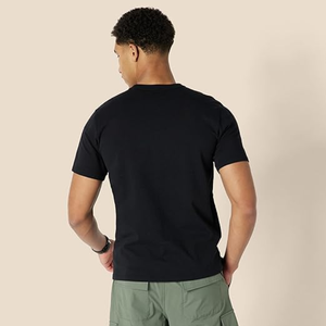 เสื้อยืดคอตตอนผู้ชายทรงหลวม คอกลม เรียบง่าย สไตล์ลำลอง ขายส่ง - Product Image 2