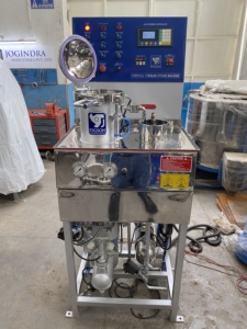 เครื่องย้อมเส้นด้ายแบบกรวยแนวตั้งอัตโนมัติ JOGSON JVT 15-C 15 กก. ทำจากสแตนเลส 316L สำหรับงานสิ่งทอ พร้อมโปรแกรมควบคุมการทำงาน - Product Image 1
