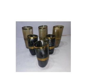 Natural Horn Glass and Customized Size Horn Drinking Horn Glass with Party Ware Use for Low Price - Product Image 4