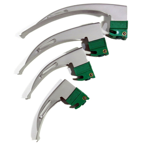 Set de Laringoscopio con 6 Hojas y 1 Mango, Fibra Óptica, Acero Inoxidable, Instrumento de Intubación Reutilizable para UCI y Clínica - Product Image 5