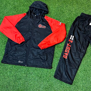 Windbreaker Tracksuit 2 Piece <b>Zipper</b> <b>Jacket</b> and Trouser 100% Nylon Custom Logo Oversized Windbreaker Tracksuit For Men - Product Image 1