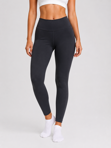 Leggings de compresión para mujer que realzan la forma y soportan tu cuerpo con tela elástica transpirable de cintura alta, perfectos para gimnasio, yoga y más. - Product Image 1