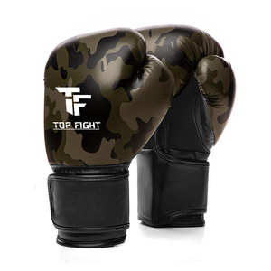 ถุงมือชกมวยหนัง PU ดีไซน์ทันสมัย ถุงมือชกมวยไทย คิกบ็อกซิ่ง สำหรับฝึกซ้อม MMA หนังวัวแท้ รับสกรีนโลโก้ - Product Image 5