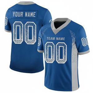 Camiseta de Fútbol Americano Personalizada, Transpirable, de Manga Corta, para Equipos Deportivos, Tallas Grandes, Precio Económico, OEM - Product Image 5