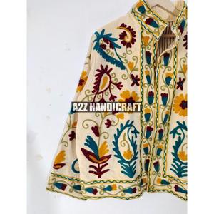 Veste courte en velours 100% coton de qualité supérieure, style bohème, classique et élégante, brodée à la main, best-seller 2025 - Product Image 3