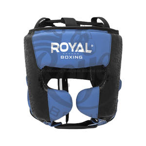 Protège-tête en cuir de chasseur de haute qualité pour la boxe MMA Muay Thai casque de karaté de kickboxing souple avec une excellente Protection - Product Image 1