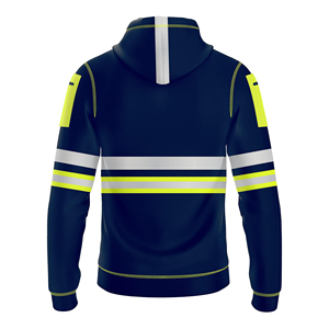 Vêtements de travail de sécurité pour hommes, sweat-shirt à capuche haute visibilité, vêtements de sécurité réfléchissants, bonne qualité, prix bas, fournisseur - Product Image 2