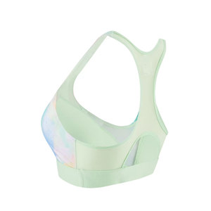 Soutien-gorge de sport dos nageur pour femme, imprimé tie-dye, maintien moyen, respirant, pour yoga et activités sportives, en Spandex et Polyester, en vente en ligne - Product Image 2