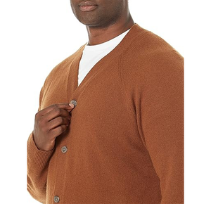 Men’s Classic Button-Up Knit <b>Cardigan</b> <b>Sweater</b> - Product Image 3
