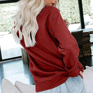 Sudadera de Manga Larga para Mujer, con Logotipo Personalizado, Cuello Alto, Diseño de Cuello Tortuga, Material para la Temporada de Invierno, Producto en Venta - Product Image 2