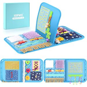 Coperta Antistress per Adulti, Regalo per Anziani, Gioco Terapeutico per Alzheimer e Demenza, Prodotto per l'Attività degli Anziani - Product Image 2