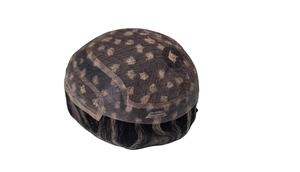 Perruque et toupet 100% cheveux humains, cheveux vierges chinois Remy, prothèse Taz Hair BD Lace Front Water Wave - Product Image 6