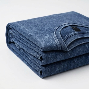 Camisetas Oversize Vintage Lavadas para Hombre Primavera Verano, Personaliza tu Propio Logotipo, 100% Algodón, Camiseta de Algodón Grueso con Lavado Ácido - Product Image 4