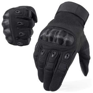 Guantes de Motocicleta de Cuero Transpirables con Pantalla Táctil, Antideslizantes, Protección UV, Logotipo Personalizado - Product Image 1