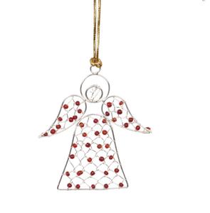 Decoración Navideña Colgante de Estilo Moderno, Resistente al Agua, Hecha a Mano con Cuentas Marrones, Colección AB, Personalizable - Product Image 3