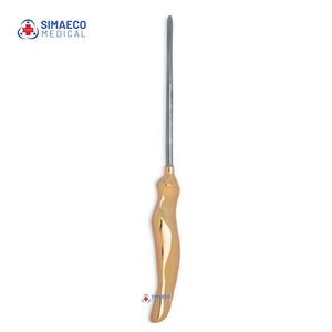 เครื่องมือยกหนังศีรษะและกระดูกอ่อน ขนาด 24 ซม. 9.5 นิ้ว แบบตรง 7 มม. สำหรับผ่าตัดเนื้อเยื่อ ทำจากสแตนเลส ใช้ในศัลยกรรมพลาสติก ได้รับมาตรฐาน CE ISO - Product Image 1