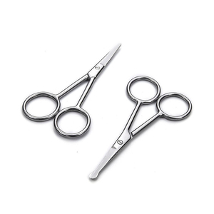 Ciseaux à ongles en acier inoxydable, lame droite, pointe acérée, coupe-cuticules professionnel, ciseaux à ongles à poignée ronde, durables - Product Image 6