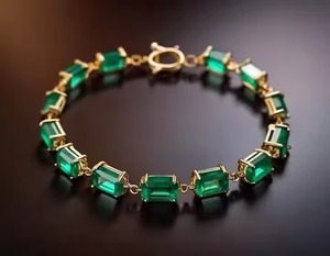 New Round Shape Moissanite Diamond Tennis <b>Bracelet</b> Bezel Setting 18K White Gold Diamond <b>Bracelet</b> for Both Men and Women - Product Image 4
