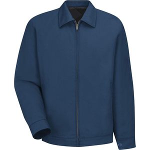 Chaqueta de Trabajo Personalizada para Hombre, Talla Grande, Azul Marino, Forrada con Acolchado, con Bolsillo Tipo Bandolera - Product Image 1