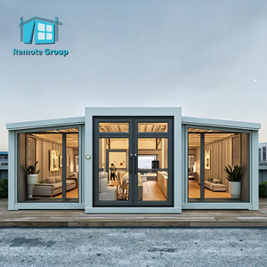 40 फीट कारखाने ने साउंडप्रूफ प्रतिस्पर्धी मूल्य विस्तार से स्टील सैंडविच पैनल कंटेनर हाउस 3 बेडरूम आधुनिक डिजाइन - Product Image 1