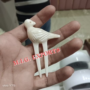 Buffalo Natural Bone Hair <b>Pin</b> or Stick Morden and new style Bird style bone hair <b>pin</b> 2026 year very beautiful and first class. - Product Image 5