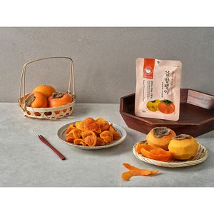 [HANWOOL] Snack de fruits et légumes séchés à la kaki, sain, moelleux, saveur sucrée naturelle, nourriture coréenne traditionnelle de qualité supérieure - Product Image 3
