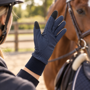 Gants d'équitation professionnels pour hommes et femmes, résistants à l'usure, antidérapants, gants d'équitation, équipement de course hippique - Product Image 4