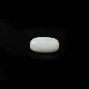 Natural Larimar Opal Loose Gemstone 7.55 Carat Pear Oval Shape for Fine Jewelry - Product Image 1