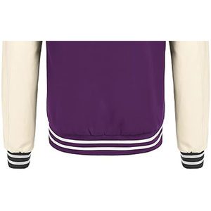 Oversize Baseball Jackets Embroidery in 100% Wool Stylish Casual Wear Letterman Jackets for <b>Men</b> Made in Pakistan - Product Image 2