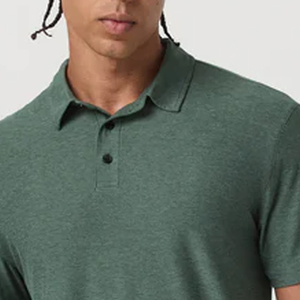 พิมพ์โลโก้ตามสั่ง / สีพื้นพร้อมออกแบบโลโก้ตามสั่ง สำหรับเสื้อยืดโปโลผู้ชายสไตล์ฤดูร้อน คอปกพับได้ คุณภาพสูง - Product Image 2