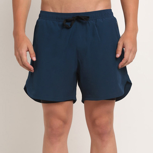 กางเกงวิ่งออกกำลังกายผู้ชายแบบสองชั้น ดีไซน์ระบายอากาศ แห้งเร็ว ผ้าสแปนเด็กซ์/โพลีเอสเตอร์ ดิจิตอล - Product Image 2