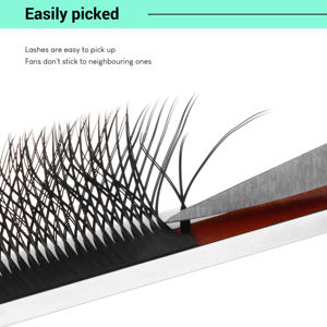 W 3D <b>lash</b> <b>extensions</b> C CC D promade <b>lash</b> fans 3D 4D 5D 6D handmade W <b>lash</b> trays wholesale - Product Image 2