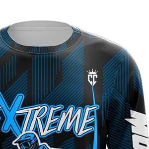 Maillot de motocross personnalisé à manches longues, sublimation, respirant, pour course tout-terrain, toutes saisons - Product Image 3