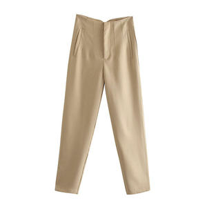 online sale women Pants with Baggy Cargo Sweat Pants Women Sporty Vintage Castom logo Plain Color - Product Image 3