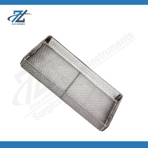 Plateau en treillis métallique réutilisable pour instruments chirurgicaux, panier de stérilisation médicale pour hôpitaux, cliniques dentaires et vétérinaires – Pakistan - Product Image 4
