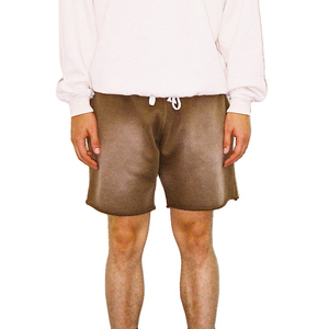 Pantalones Cortos Deportivos Casuales de Verano para Hombre, Transpirables, Cómodos, Elásticos, Lavados al Ácido, 100% Algodón, Secado Rápido - Product Image 1