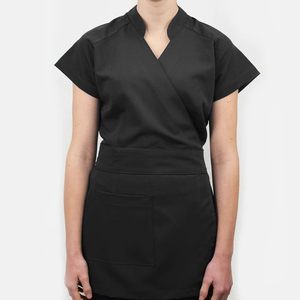 Uniformes Unisex Personalizados Estilo Túnica para Salón de Belleza, Camisa de Trabajo, 65% Poliéster, 35% Algodón, para Esteticistas y Clínicas Dentales - Product Image 6