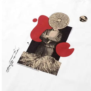 T-shirts pour hommes en coton peigné 100% personnalisés avec impression sérigraphique, style streetwear, mode estivale, haute qualité, légers, vente en gros, pas cher - Product Image 6