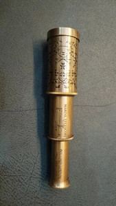 กล้องส่องทางไกลแบบพกพาทำจากทองเหลือง กล้องส่องทางทะเลโบราณ กล้องส่องทางทะเลแบบโจรสลัด กล้องส่องทางทะเลวินเทจ ผู้ผลิตและจำหน่ายส่ง OEM - Product Image 5