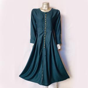 Readymade Cotton Casual Summer Women's Kurta/<b>Kurti</b> Loose Fit Quick Dry Pakistan Sehr Co. International F24-3778 - Product Image 2