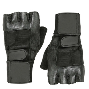 Fitness Training Wear <b>Half</b> Finger Mesh Spandex Weightlifting Gear Anti <b>Slip</b> Palm Gym Fitness Gloves - Product Image 4