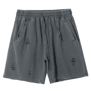 Shorts de Estilo Relajado con Lavado Ácido, Ideales para Uso Diario y Casual - Product Image 4