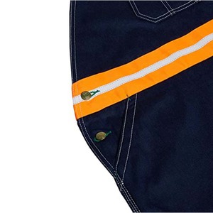 Salopette de travail haute visibilité durable pour hommes, pantalon de sécurité réfléchissant, multipoches, utilitaire, cargo, pour la construction - Product Image 6