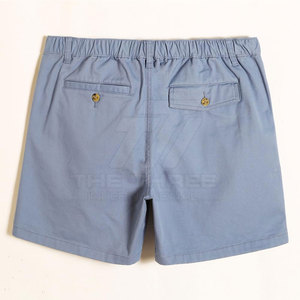 Shorts de plage pour hommes, 100% coton, tissu écologique, doux, taille élastique, coupe décontractée, respirant, séchage rapide - Product Image 2