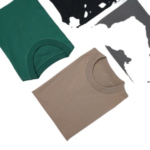 Camiseta de algodón 100% con hombros caídos para hombre, ajuste Regular, secado rápido, transpirable, manga corta, hilo teñido, lavado, tejido sólido en blanco - Product Image 5